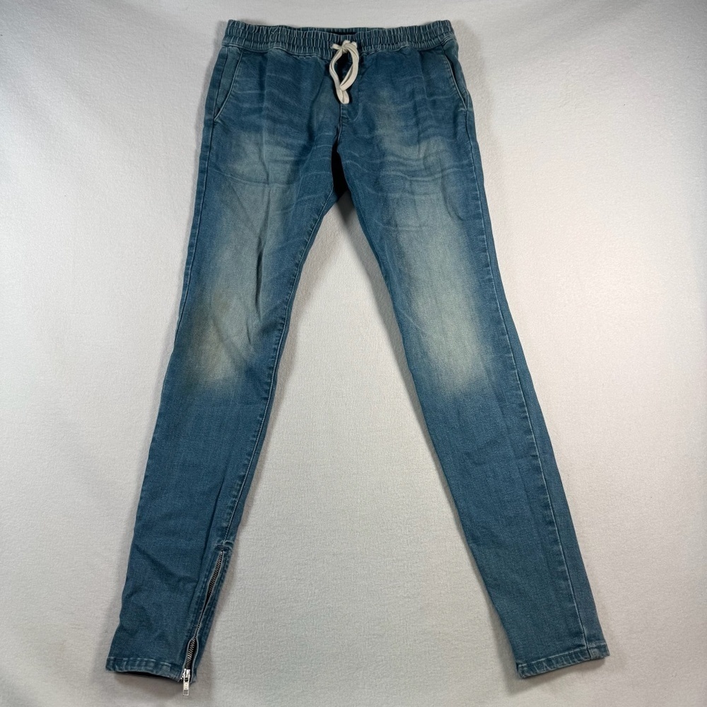 Pacsun Jeans Mens Medium Blue Active Stretch Skinny Mid Rise